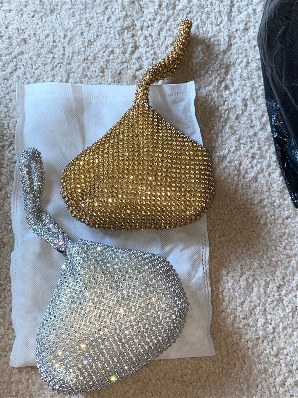 Embellished Wristlet Bags